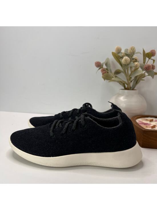 Allbirds Wool Runner Sneakers Gray/White Athletic Low Top Men 8